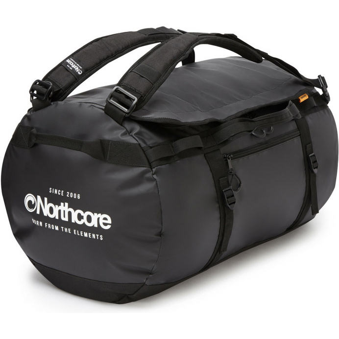 2026 Northcore Duffle Bag 110L NOCO123CC - Black / White